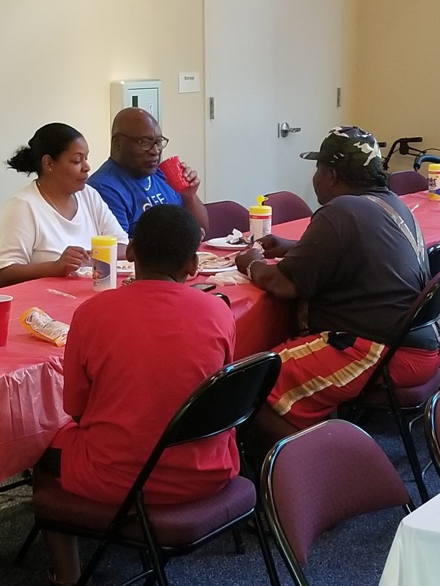 Tenant Gathering Freedom Village Woodstown Project Freedom